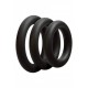 Kit di 3 Anelli OptiMALE 3 C-Ring Set Thick Nero